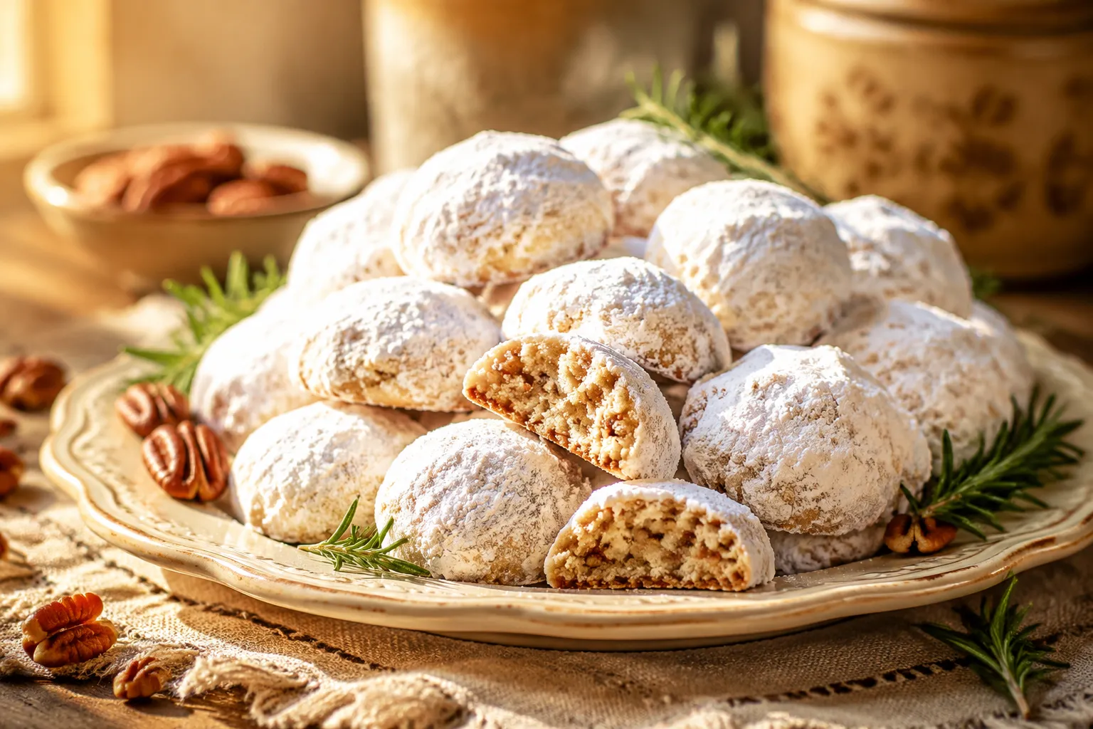 Italian Wedding Cookies: Buttery Snowball Recipe