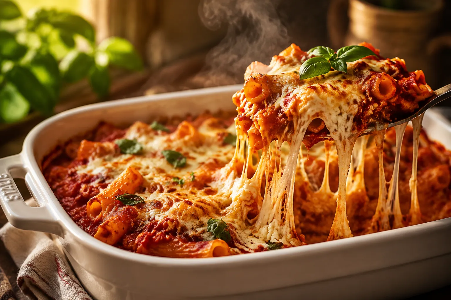 Baked Ziti with Ricotta: Creamy, Cheesy, Family Favorite