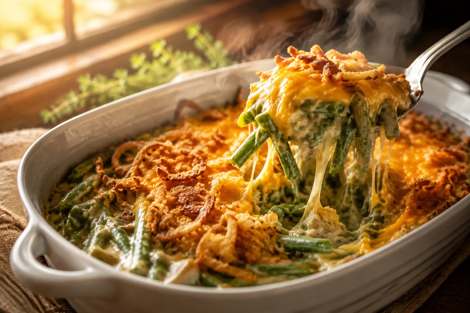 Easy Green Bean Casserole Recipe (Classic Comfort)
