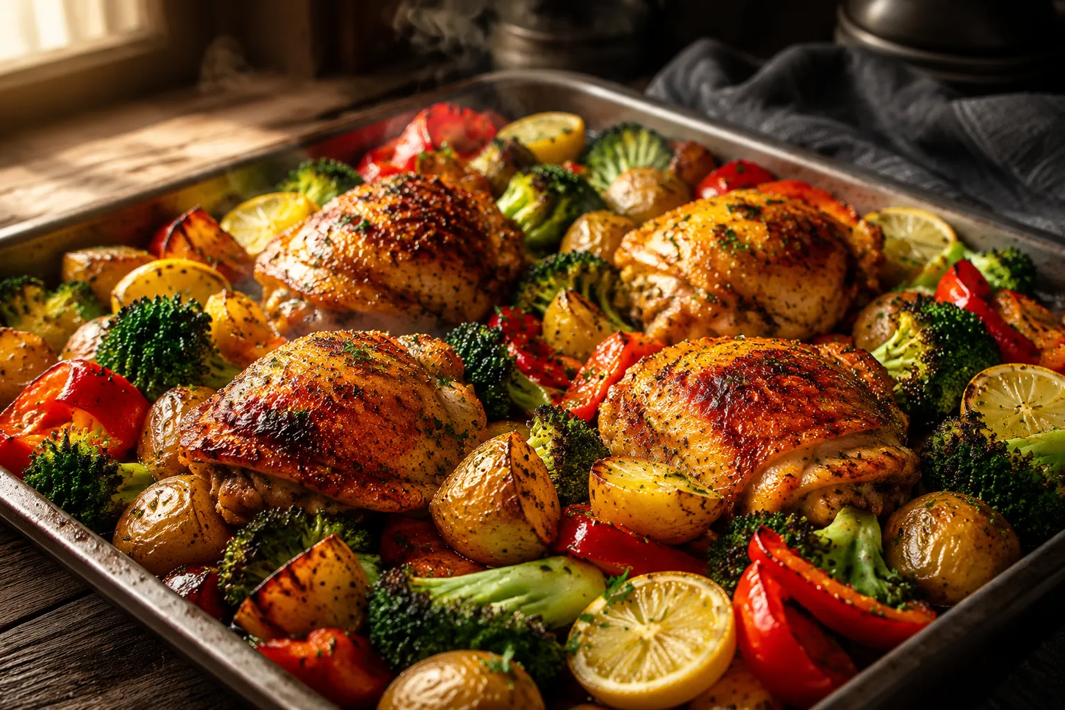 Sheet Pan Dinners: 25 Easy One-Pan Recipes for Busy Nights