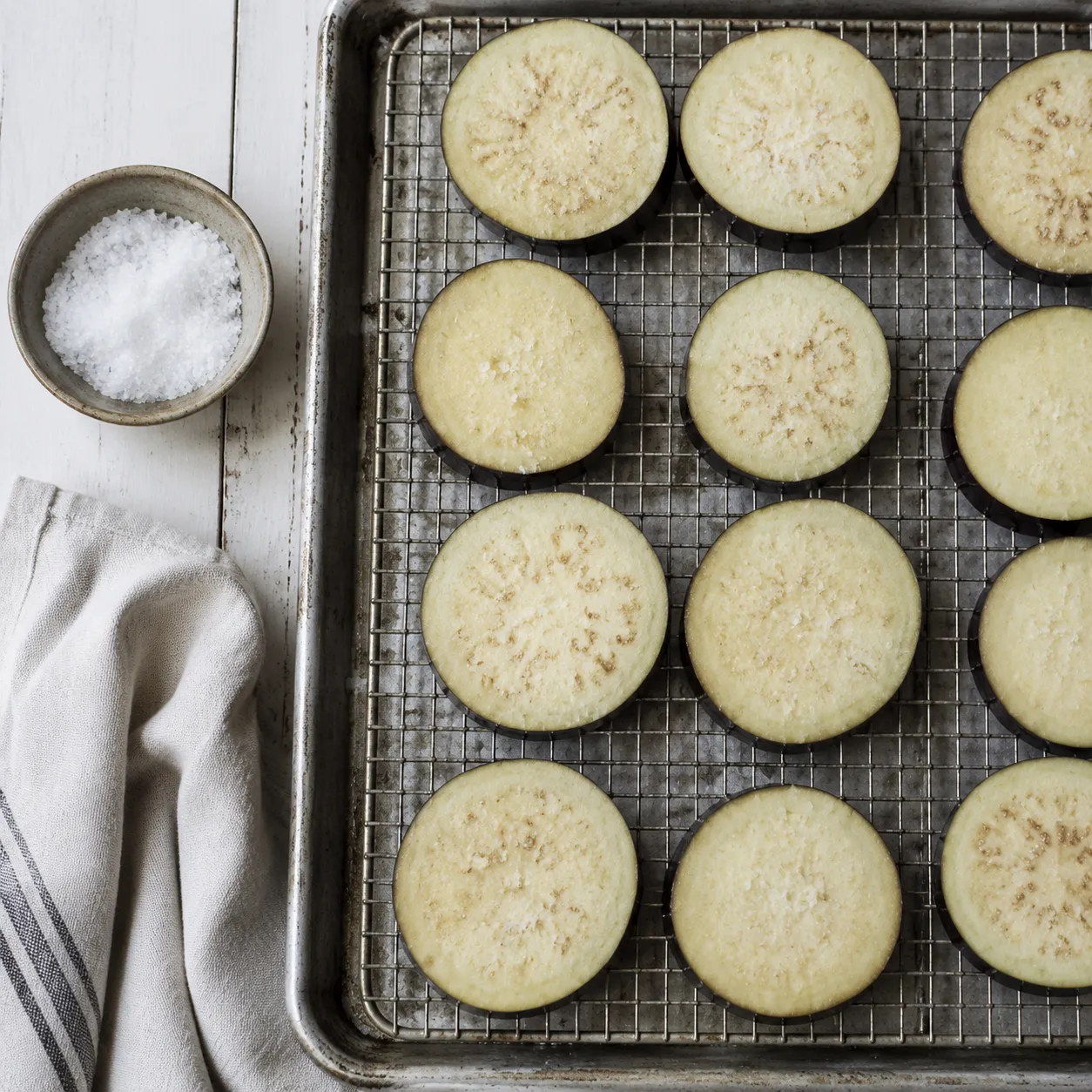 How to salt eggplant before cooking for best texture