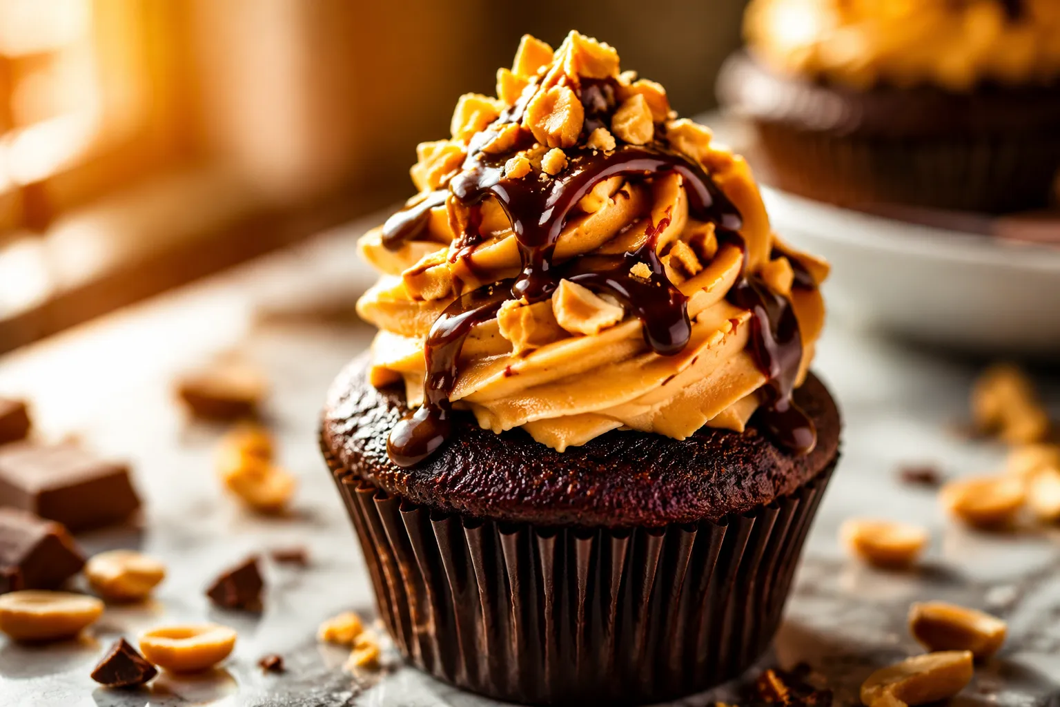 Peanut Butter Frosting: Fluffy, Creamy & Easy