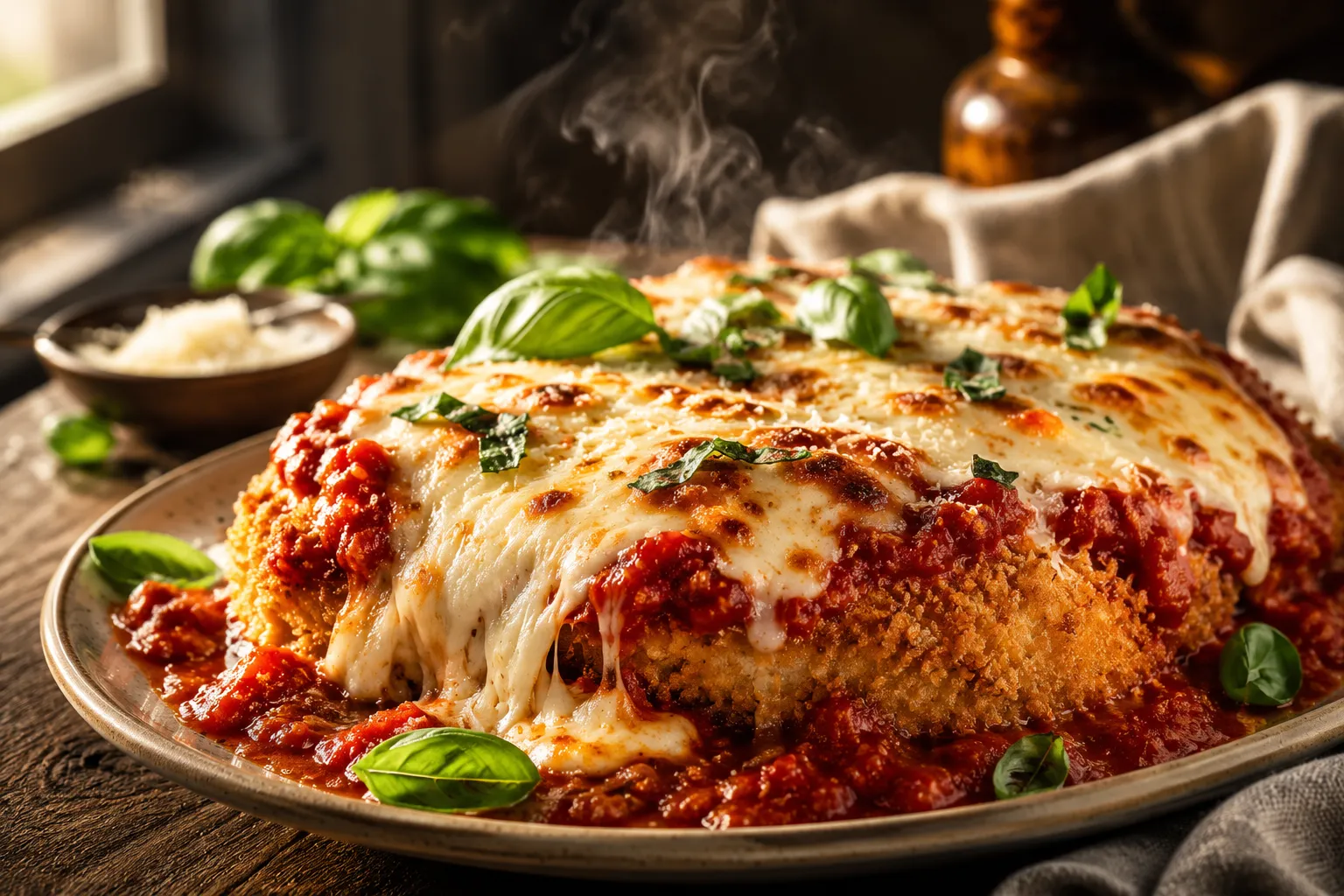 Easy Chicken Parm Recipe (Crispy & Saucy in 30 Minutes)