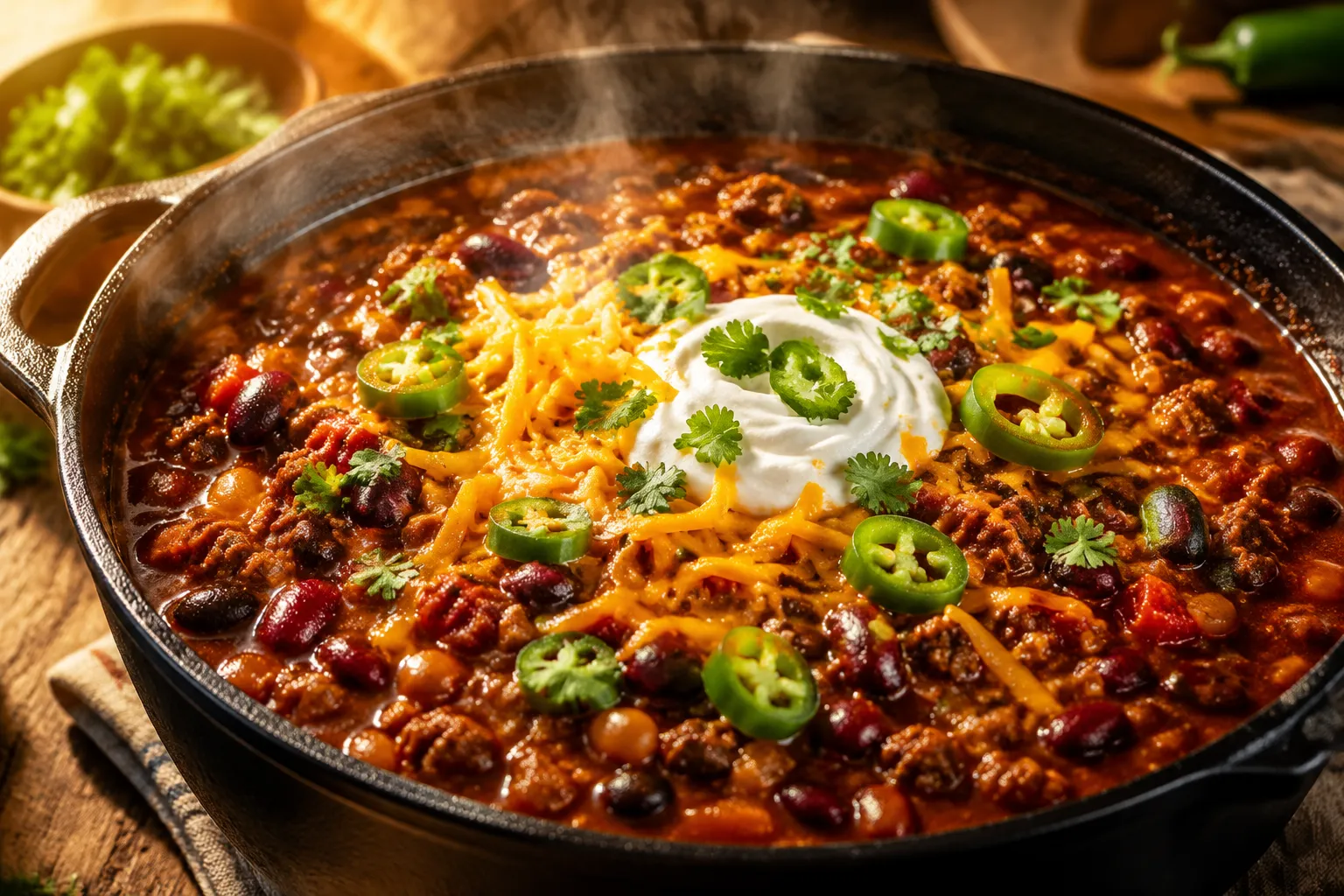 Chili Recipe with Beans: Hearty Stovetop Classic