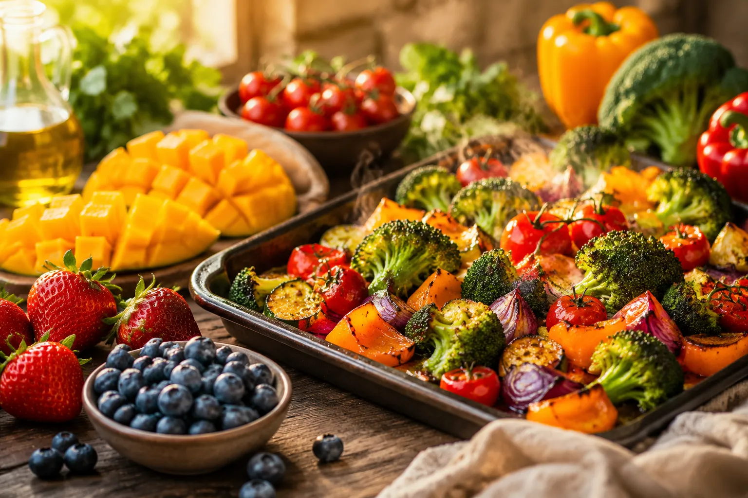 Fruit and Veg Food: 25+ Fresh Recipes to Eat the Rainbow