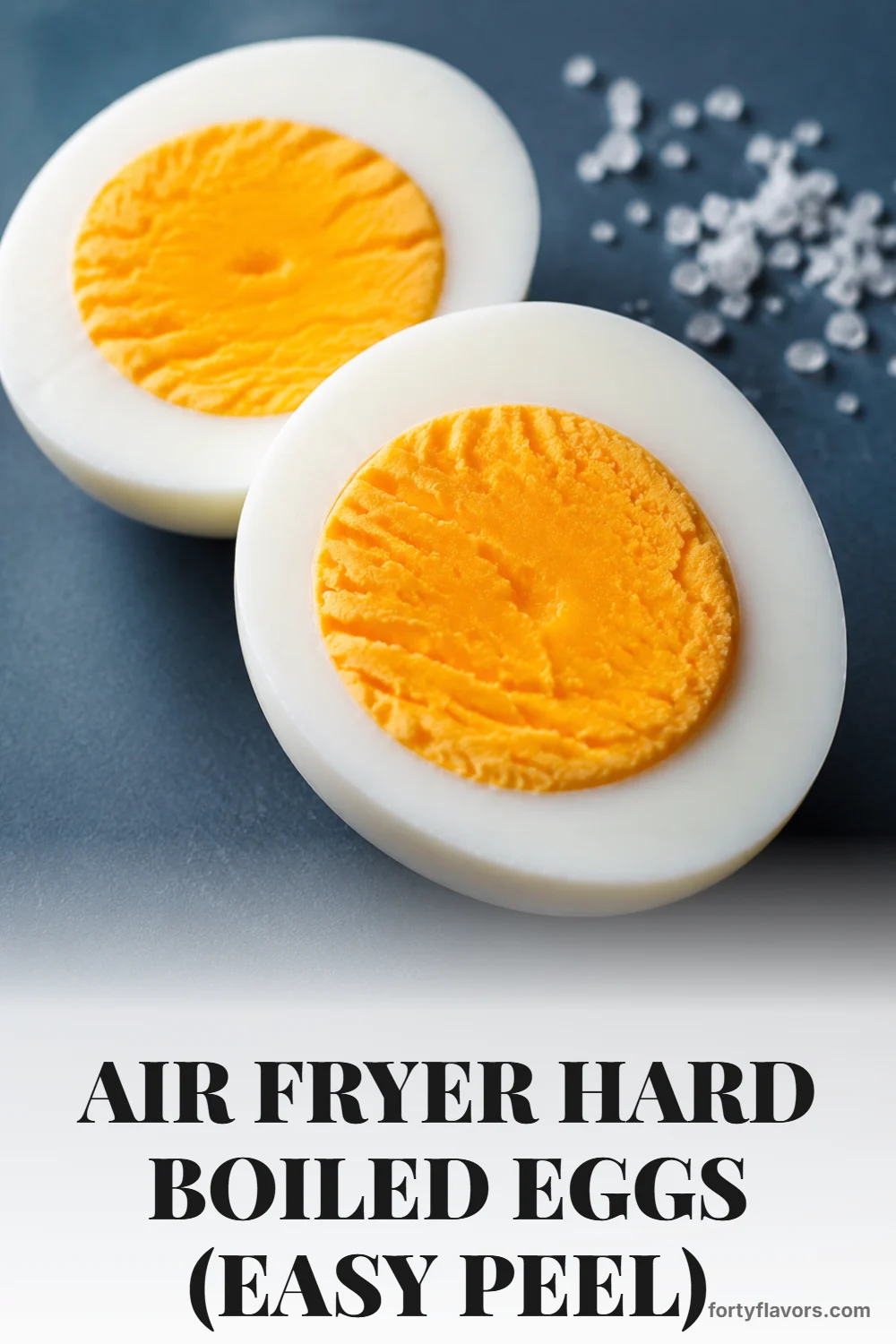 Air Fryer Hard Boiled Eggs (Easy Peel) – Pinterest pin 8