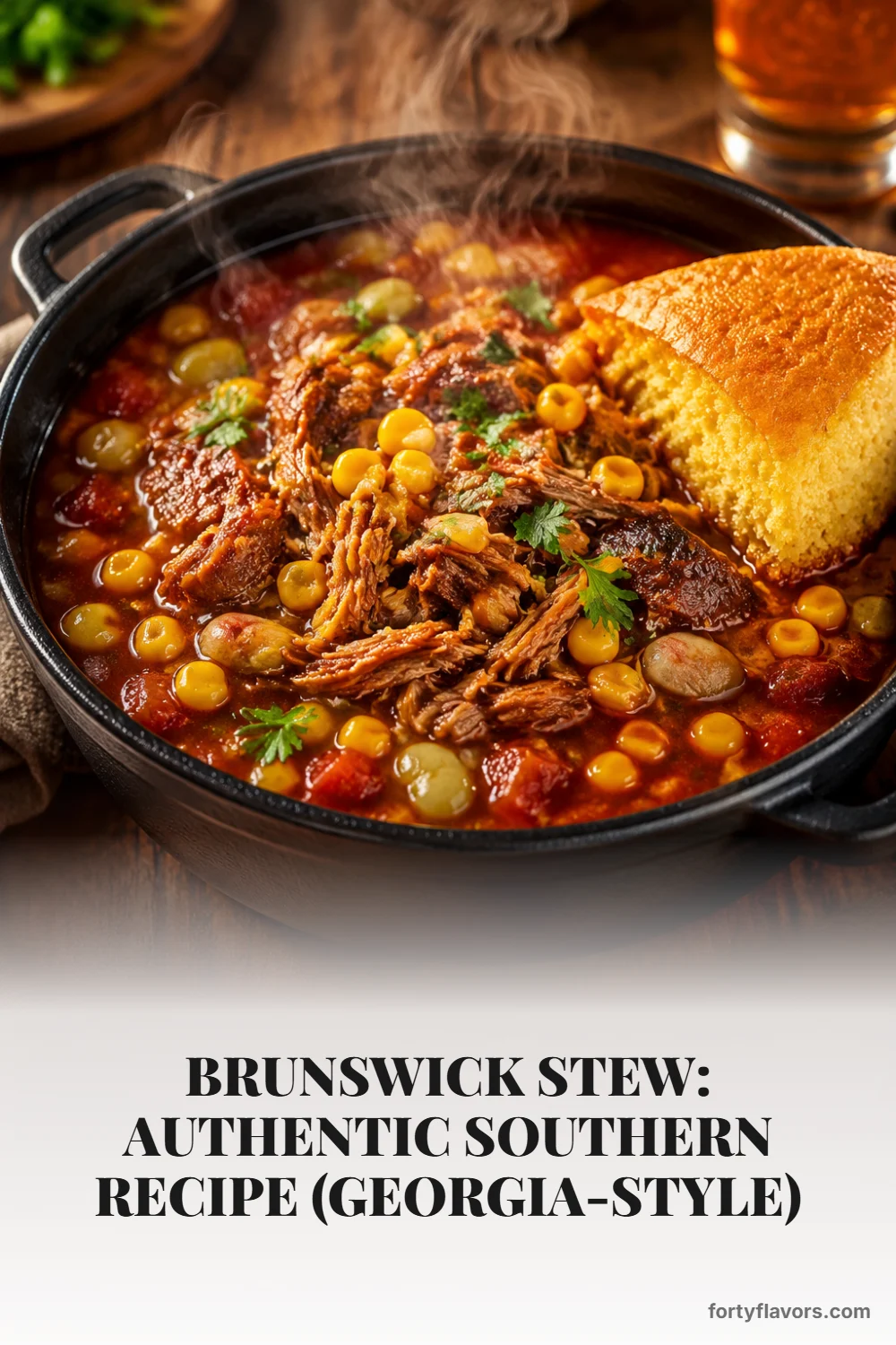 Brunswick Stew: Authentic Southern Recipe (Georgia-Style) – Pinterest pin 1