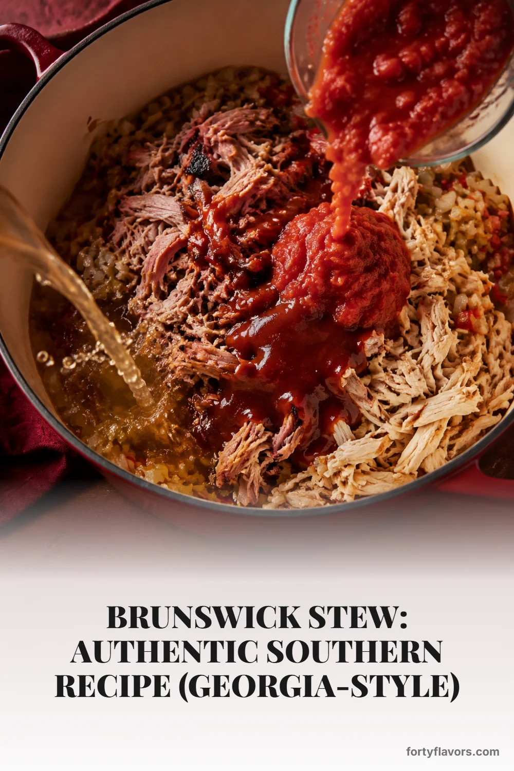Brunswick Stew: Authentic Southern Recipe (Georgia-Style) – Pinterest pin 4