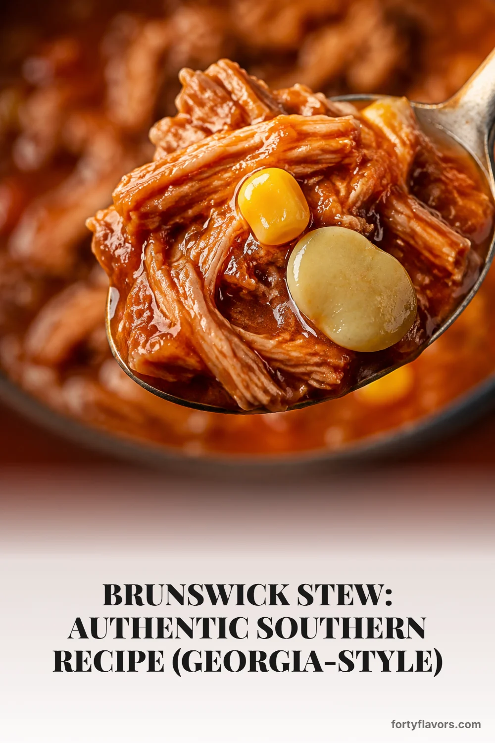 Brunswick Stew: Authentic Southern Recipe (Georgia-Style) – Pinterest pin 6
