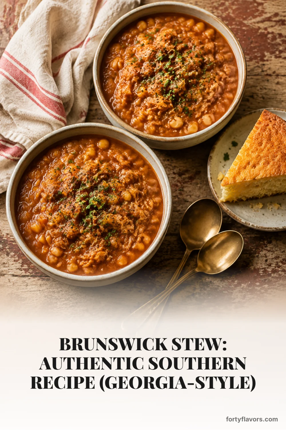 Brunswick Stew: Authentic Southern Recipe (Georgia-Style) – Pinterest pin 7