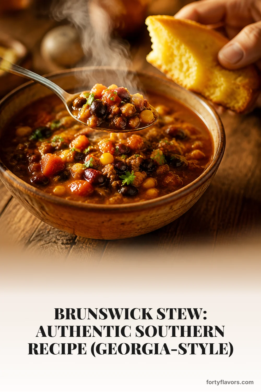 Brunswick Stew: Authentic Southern Recipe (Georgia-Style) – Pinterest pin 8