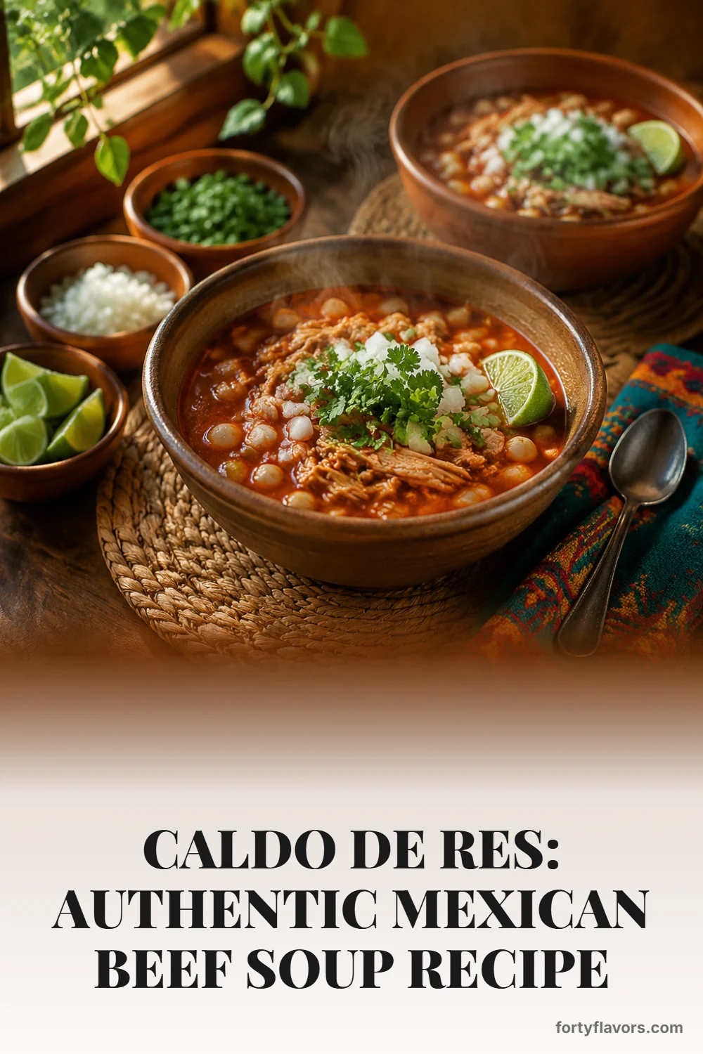 Caldo de Res: Authentic Mexican Beef Soup Recipe – Pinterest pin 6