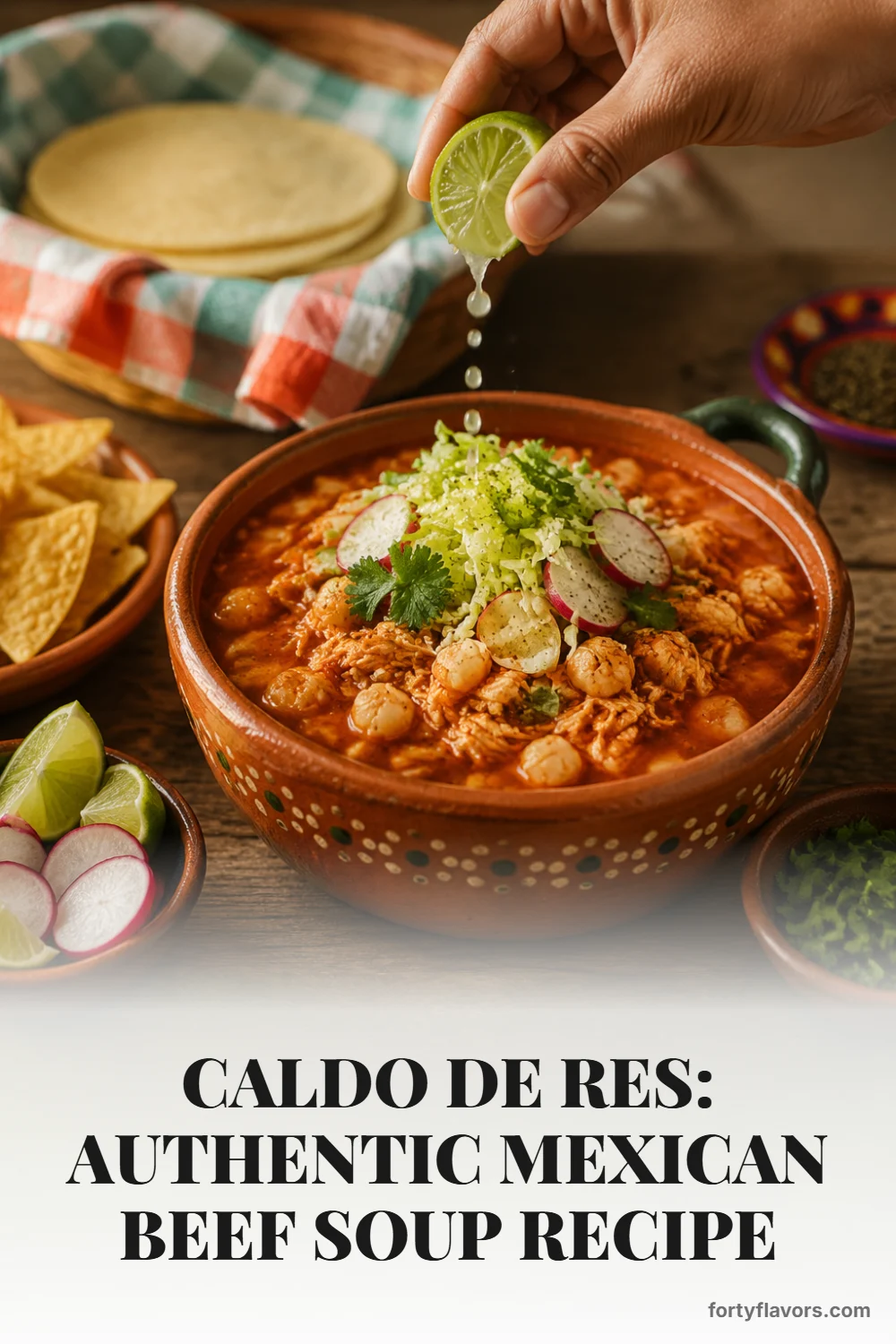 Caldo de Res: Authentic Mexican Beef Soup Recipe – Pinterest pin 7