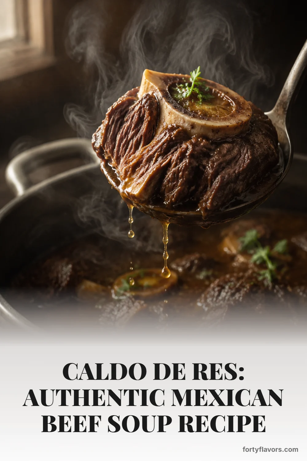 Caldo de Res: Authentic Mexican Beef Soup Recipe – Pinterest pin 8