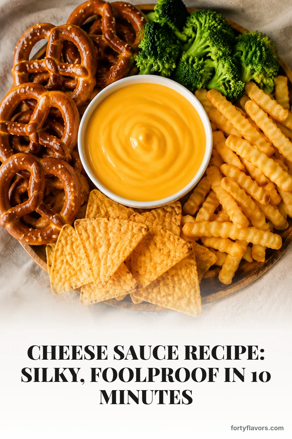 Cheese Sauce Recipe: Silky, Foolproof in 10 Minutes – Pinterest pin 6