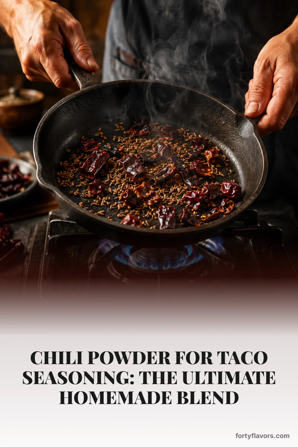 Chili Powder for Taco Seasoning: The Ultimate Homemade Blend – Pinterest pin 3
