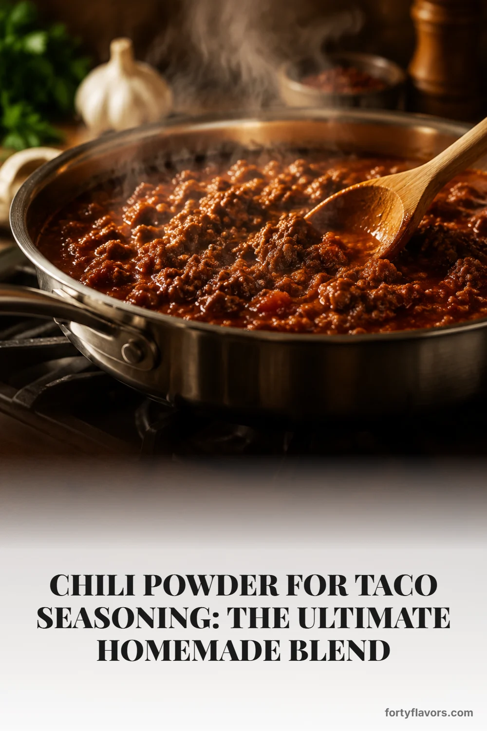 Chili Powder for Taco Seasoning: The Ultimate Homemade Blend – Pinterest pin 7
