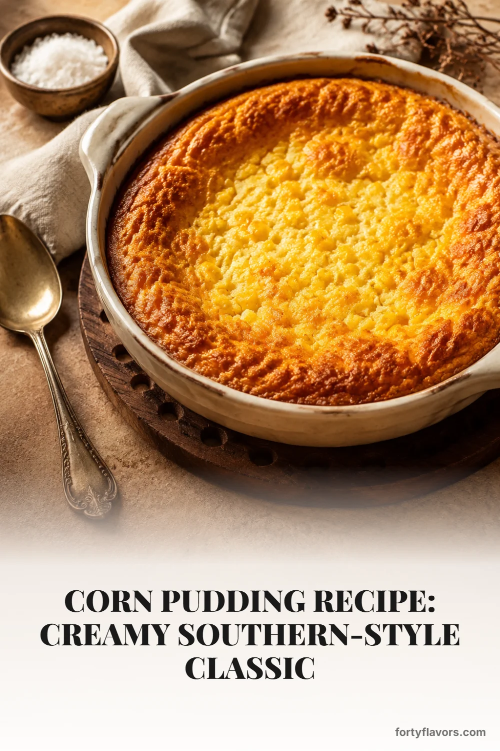 Corn Pudding Recipe: Creamy Southern-Style Classic – Pinterest pin 6