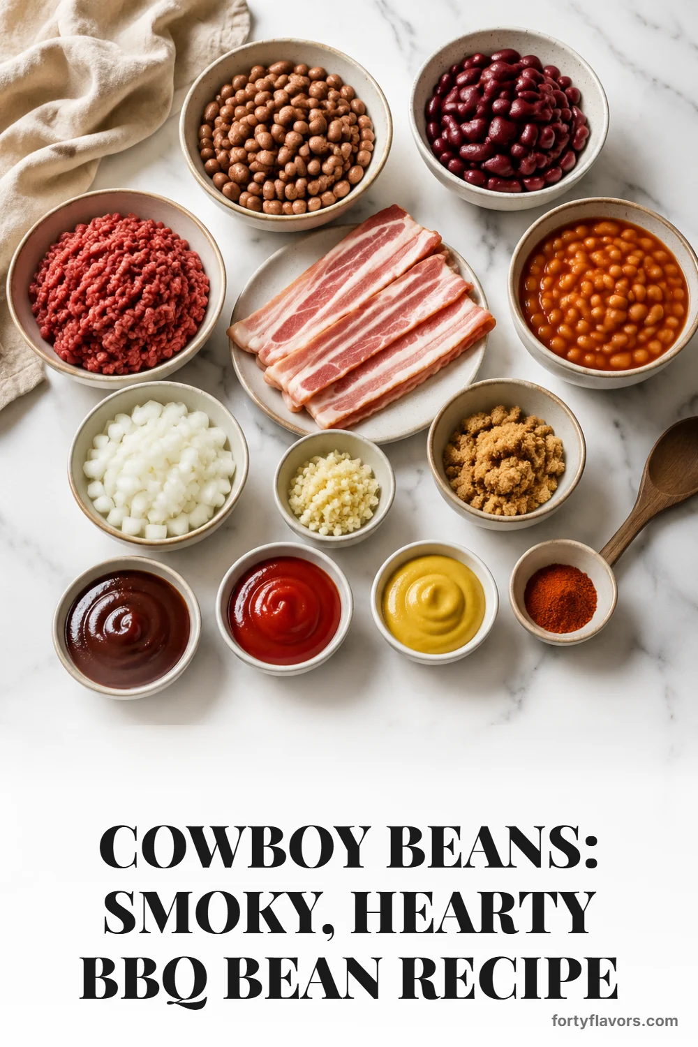 Cowboy Beans: Smoky, Hearty BBQ Bean Recipe – Pinterest pin 2