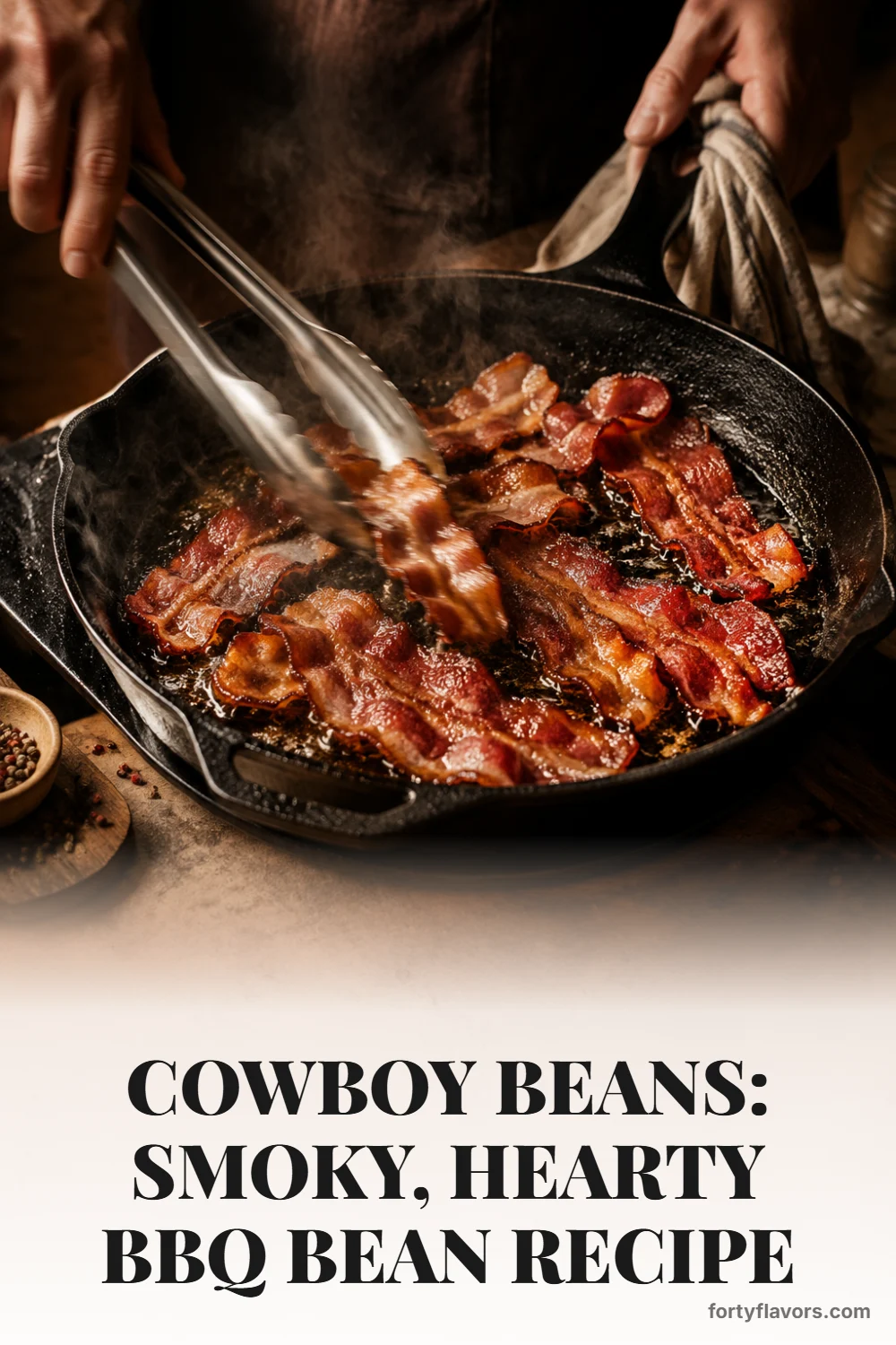 Cowboy Beans: Smoky, Hearty BBQ Bean Recipe – Pinterest pin 3
