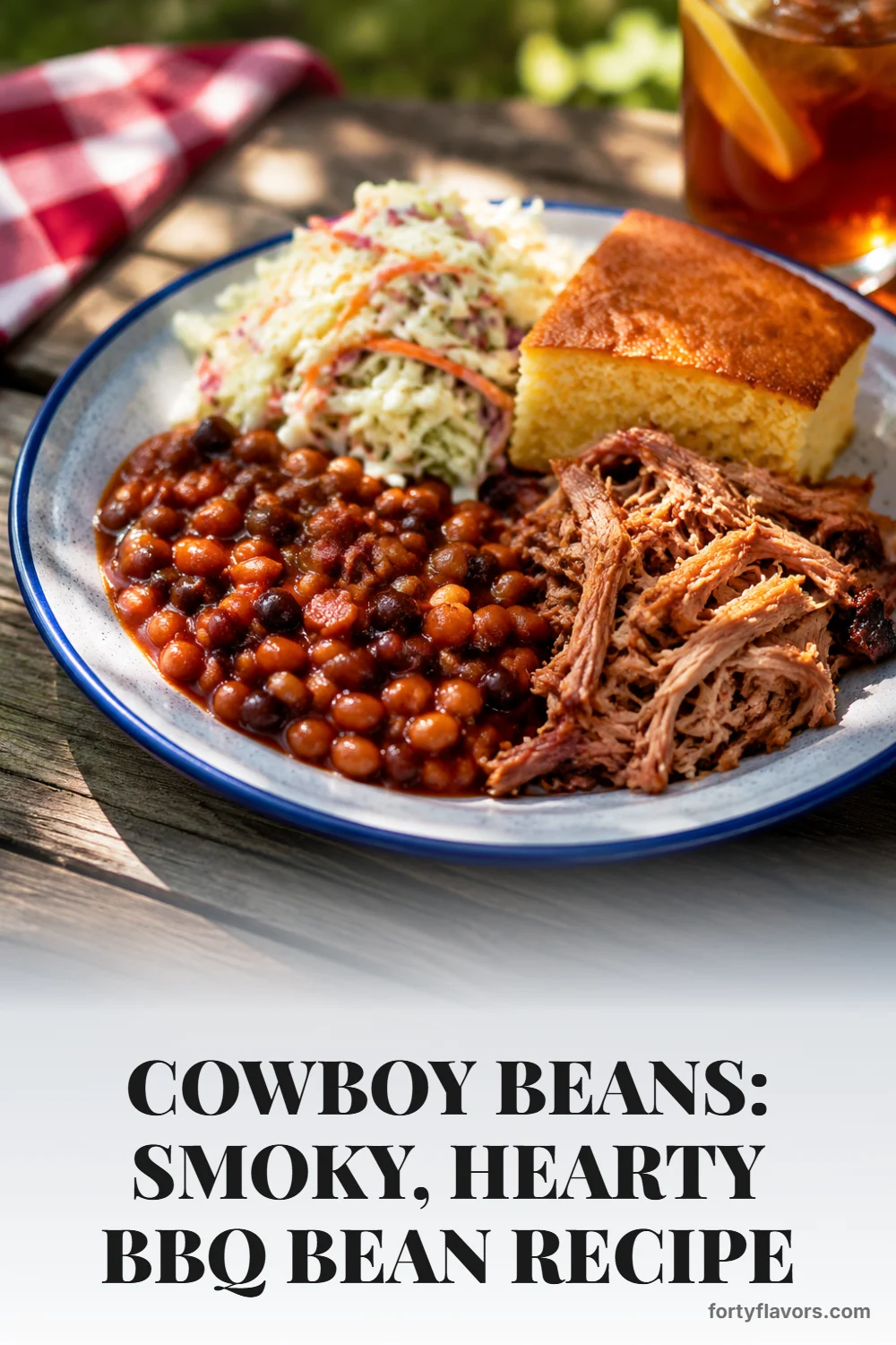 Cowboy Beans: Smoky, Hearty BBQ Bean Recipe – Pinterest pin 8