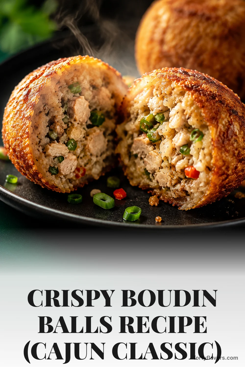 Crispy Boudin Balls Recipe (Cajun Classic) – Pinterest pin 8