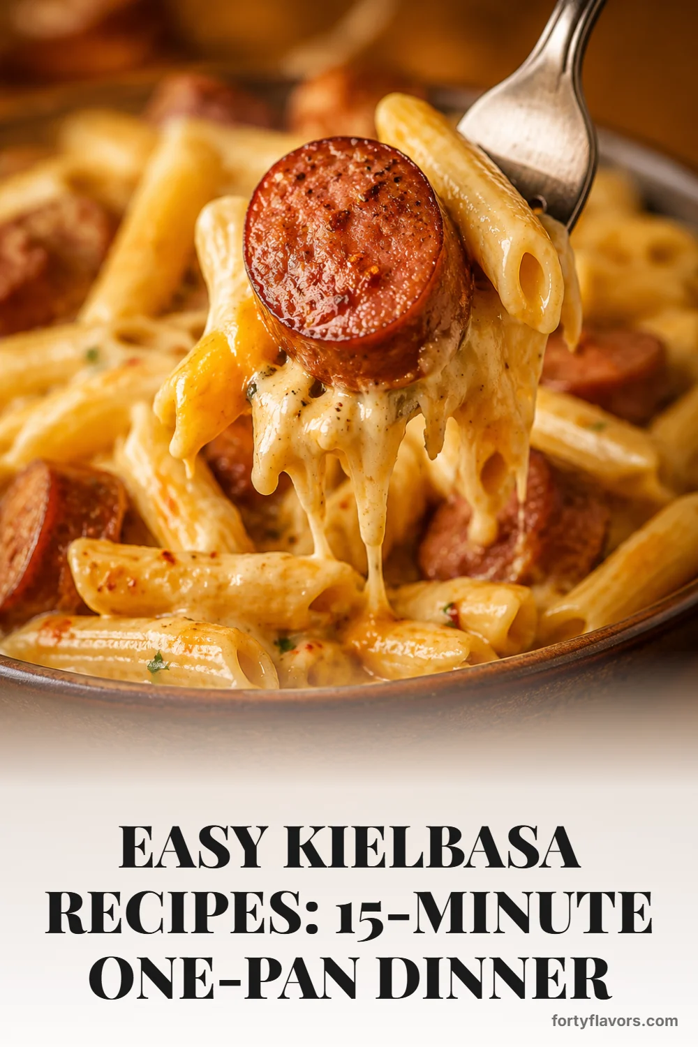 Easy Kielbasa Recipes: 15-Minute One-Pan Dinner – Pinterest pin 7