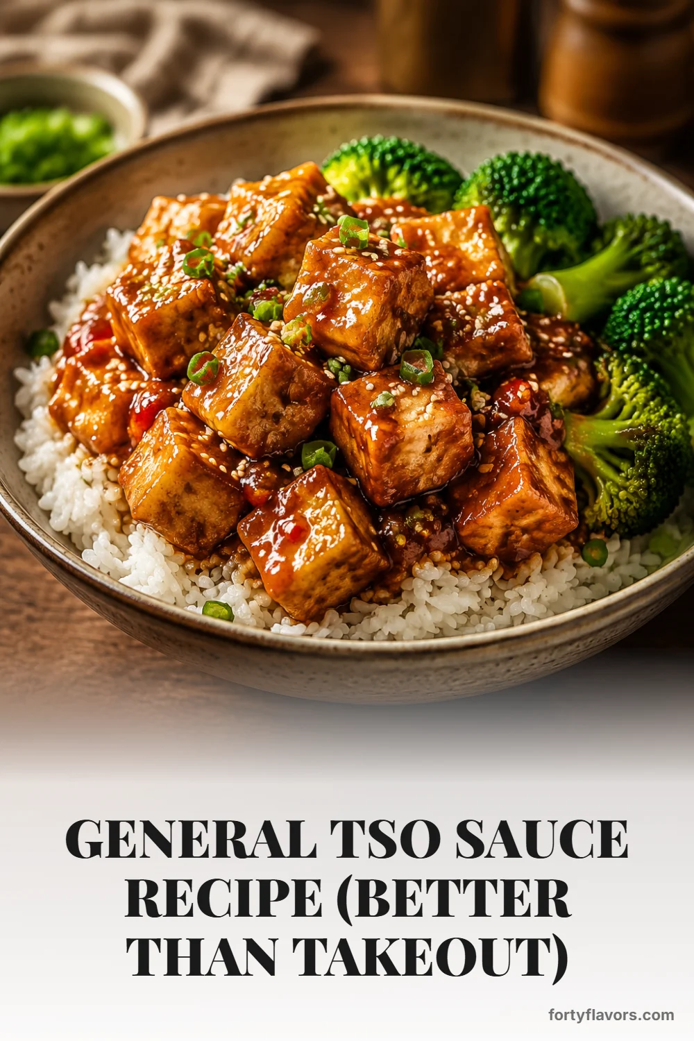 General Tso-Style Sauce with Slurry and Heat Controls – Pinterest pin 7