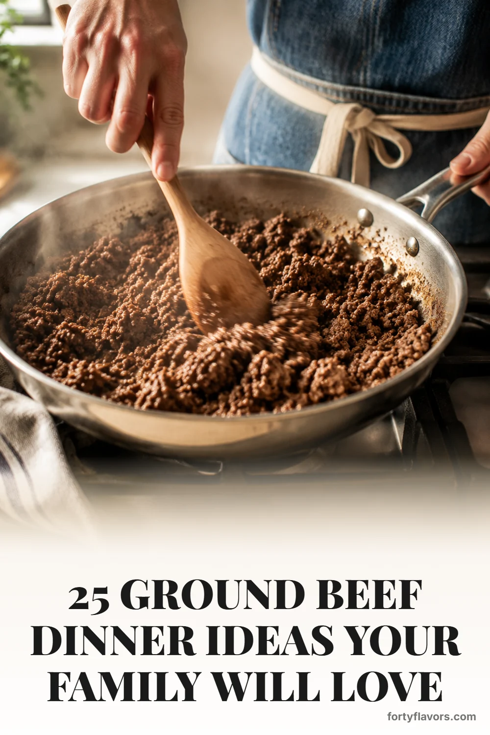 25 Ground Beef Dinner Ideas Your Family Will Love – Pinterest pin 3