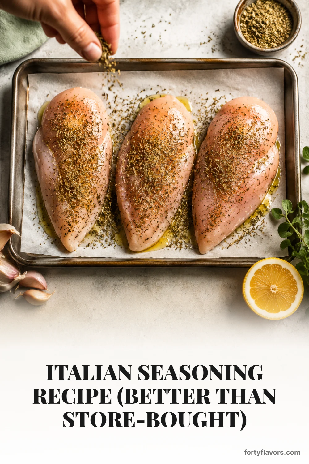 Italian Seasoning Recipe (Better Than Store-Bought) – Pinterest pin 7