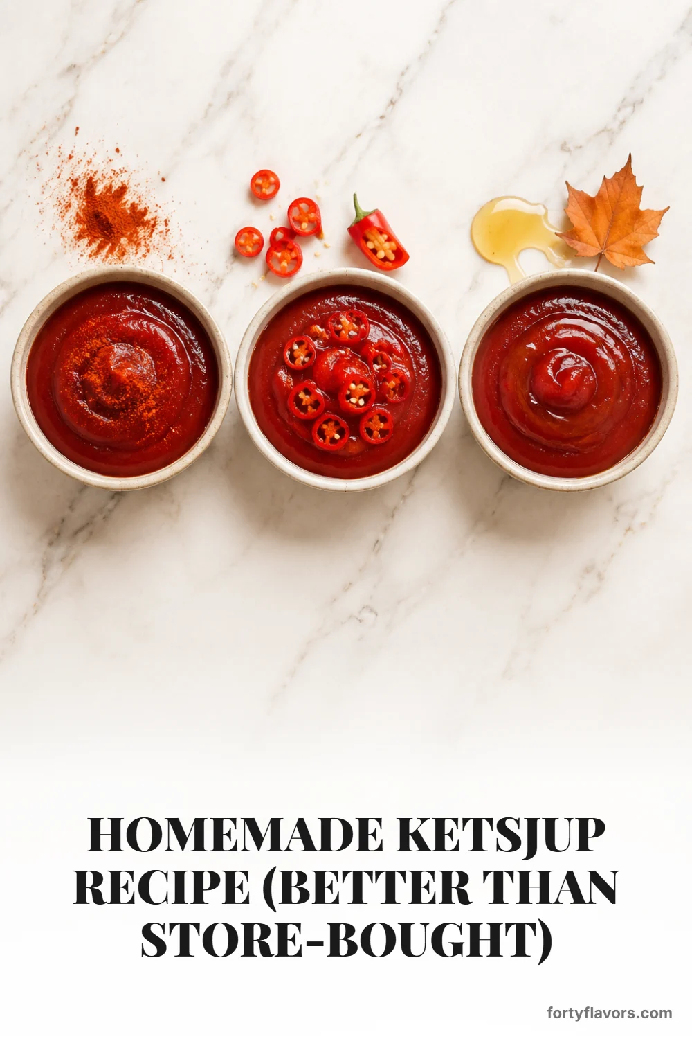 Homemade Ketsjup Recipe (Better Than Store-Bought) – Pinterest pin 8