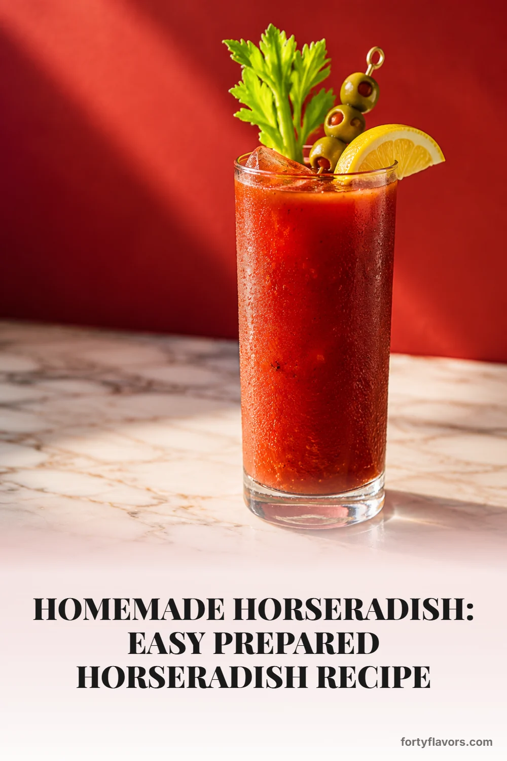 Homemade Horseradish: Easy Prepared Horseradish Recipe – Pinterest pin 8