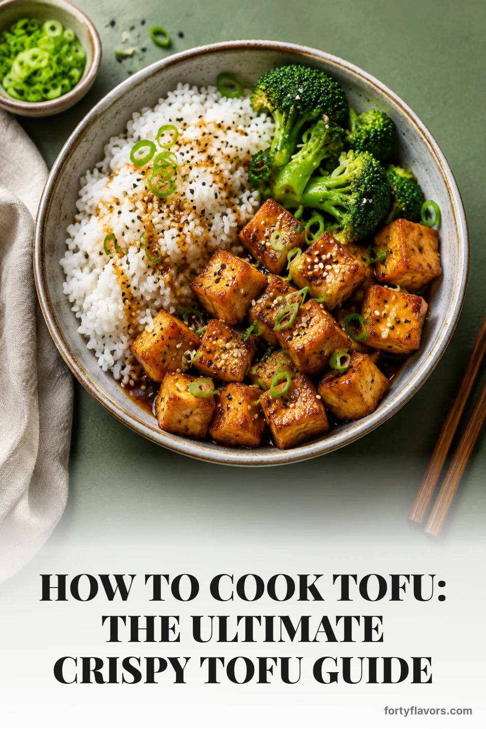 How to Cook Tofu: The Ultimate Crispy Tofu Guide – Pinterest pin 7