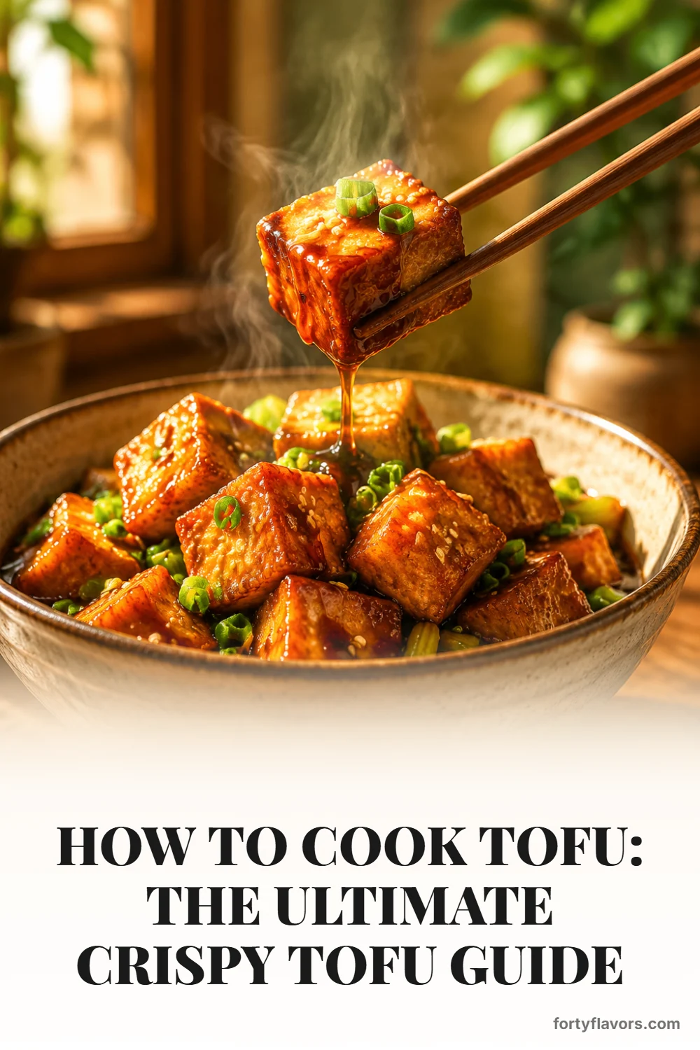How to Cook Tofu: The Ultimate Crispy Tofu Guide – Pinterest pin 8
