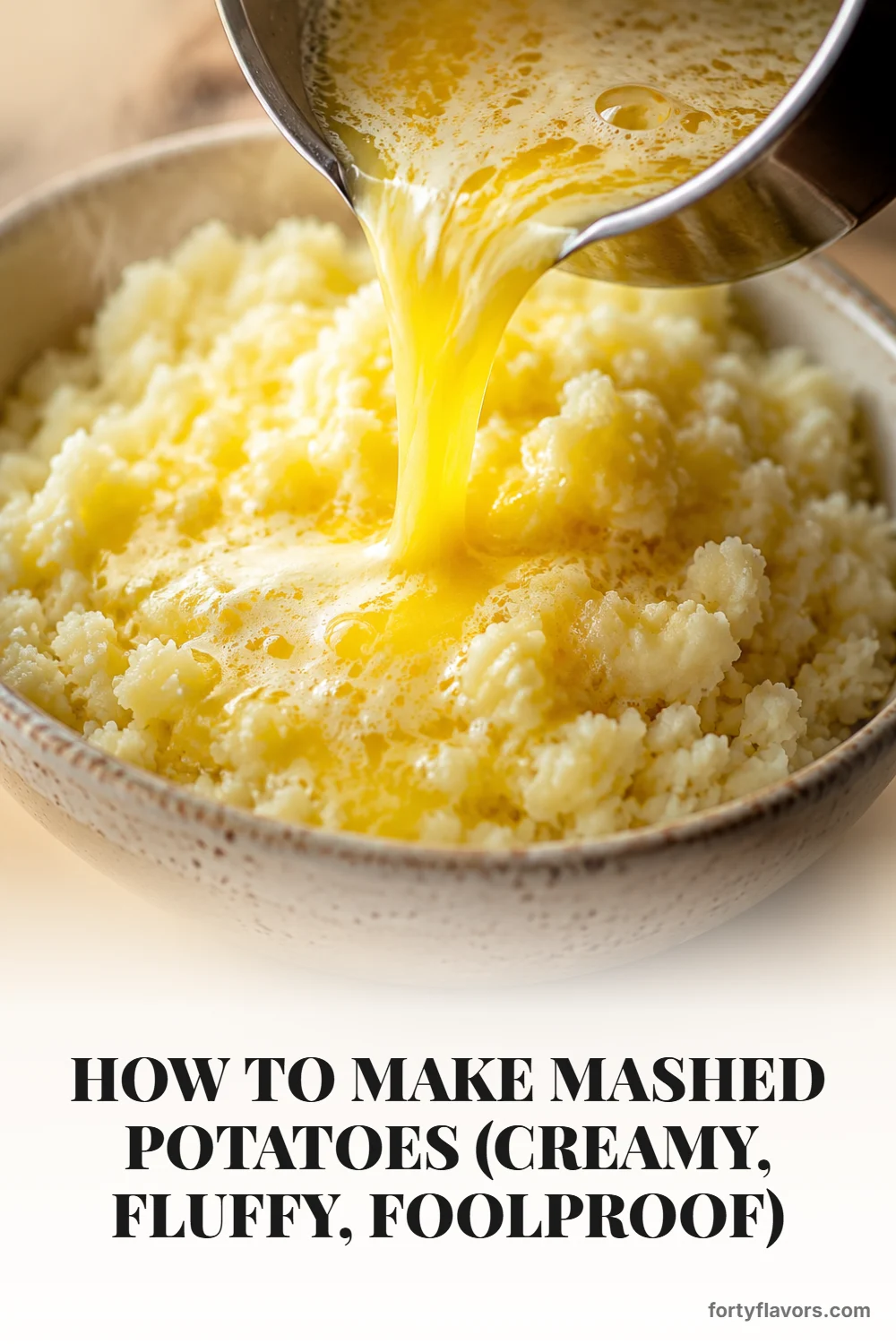 How to Make Mashed Potatoes (Creamy, Fluffy, Foolproof) – Pinterest pin 6