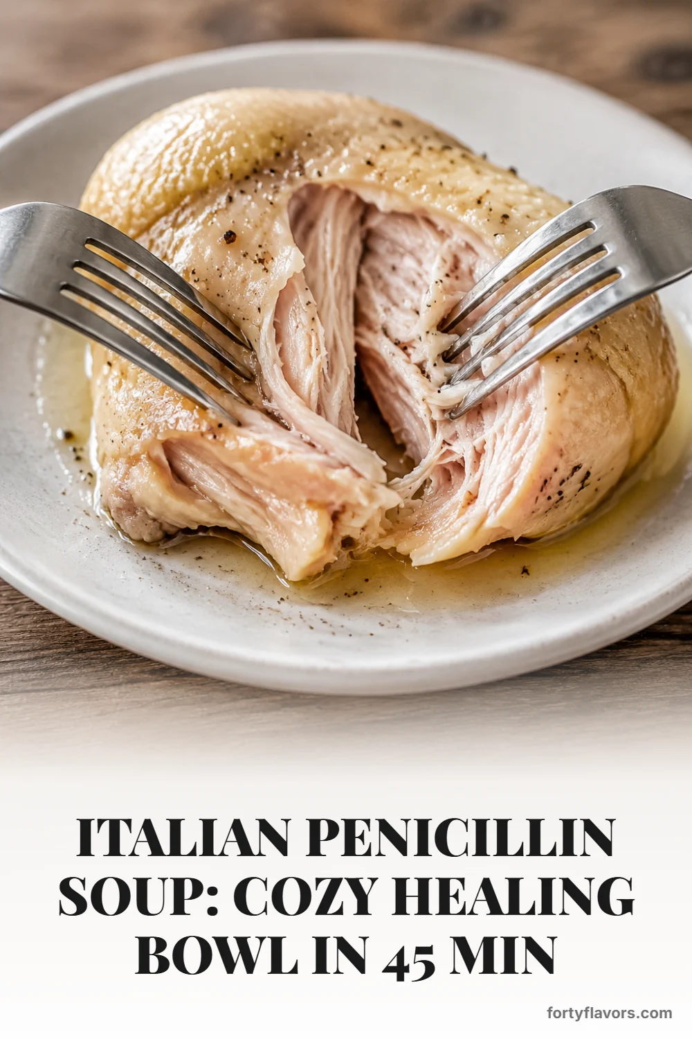 Italian Penicillin Soup: Cozy Healing Bowl in 45 Min – Pinterest pin 5