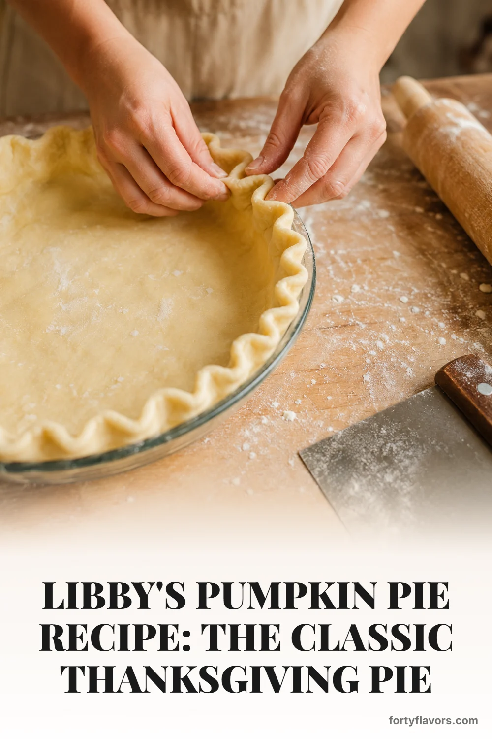 Libby's Pumpkin Pie Recipe: The Classic Thanksgiving Pie – Pinterest pin 3