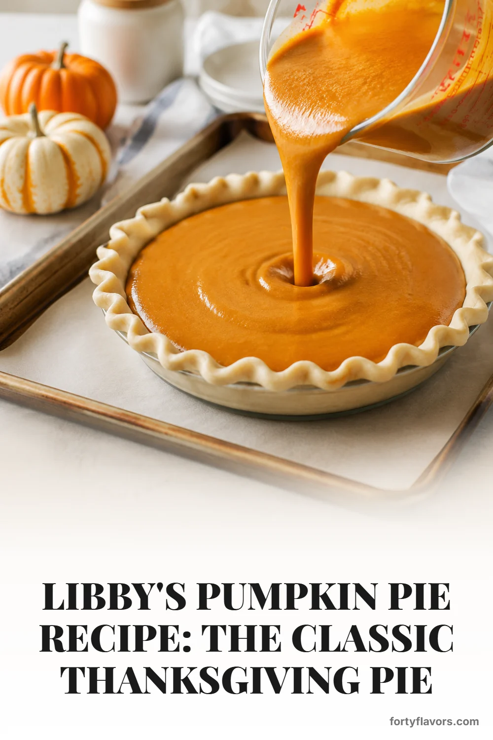 Libby's Pumpkin Pie Recipe: The Classic Thanksgiving Pie – Pinterest pin 5