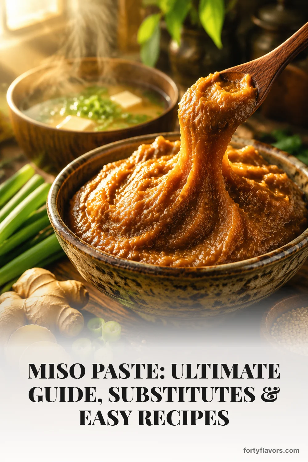 Miso Paste: Ultimate Guide, Substitutes & Easy Recipes – Pinterest pin 1