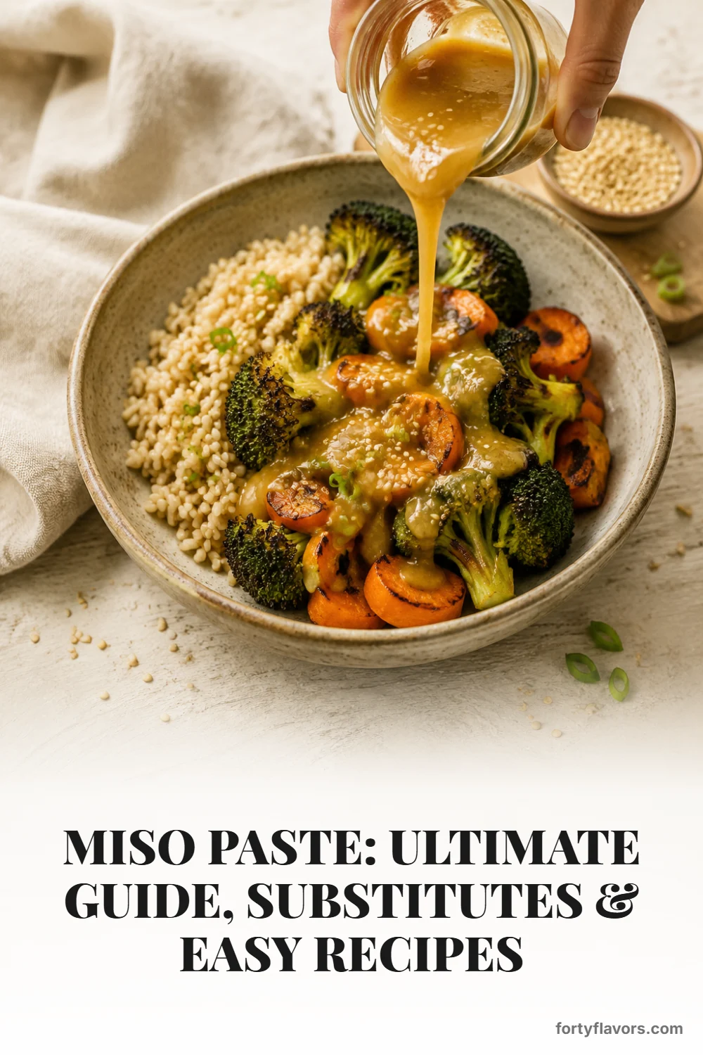 Miso Paste: Ultimate Guide, Substitutes & Easy Recipes – Pinterest pin 2