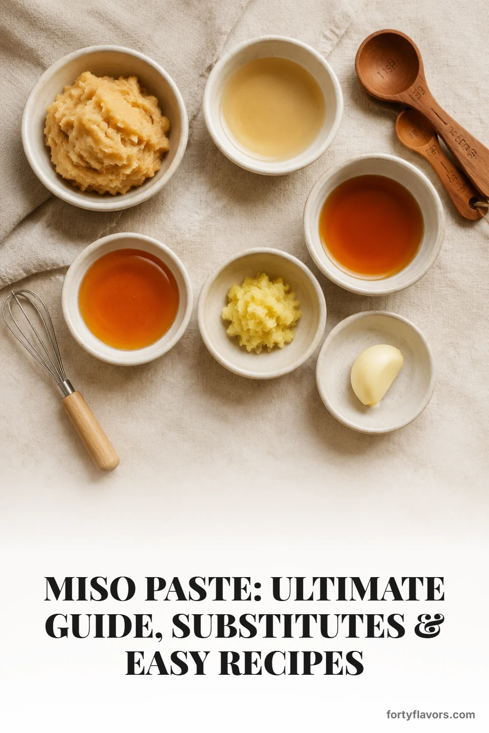 Miso Paste: Ultimate Guide, Substitutes & Easy Recipes – Pinterest pin 3
