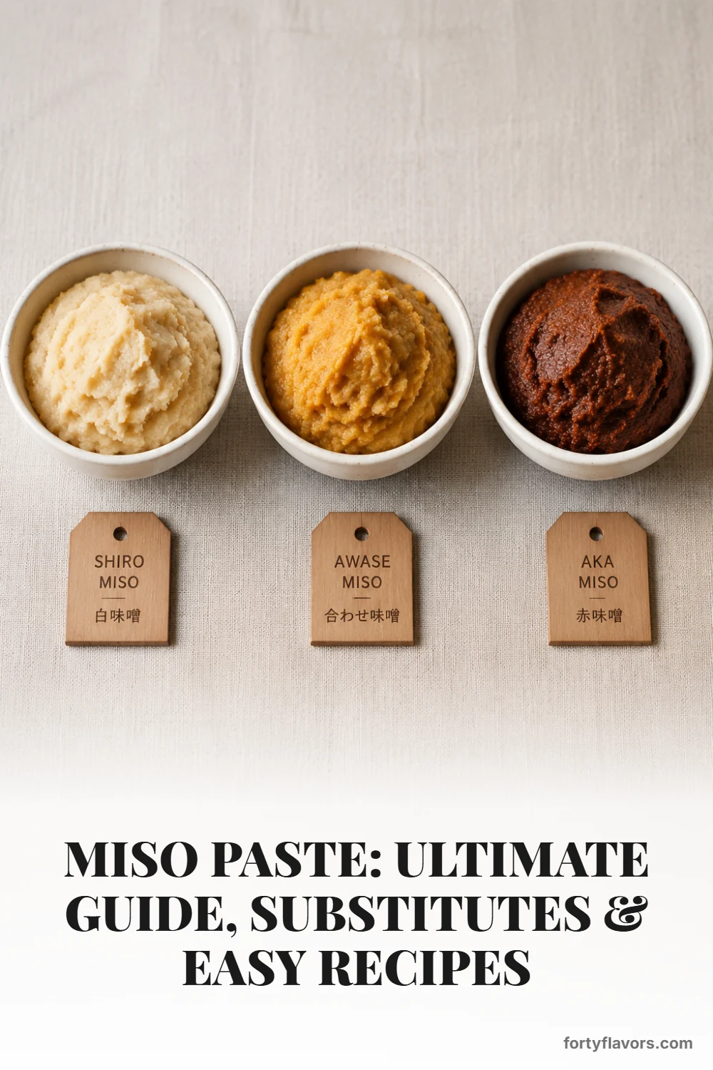 Miso Paste: Ultimate Guide, Substitutes & Easy Recipes – Pinterest pin 4