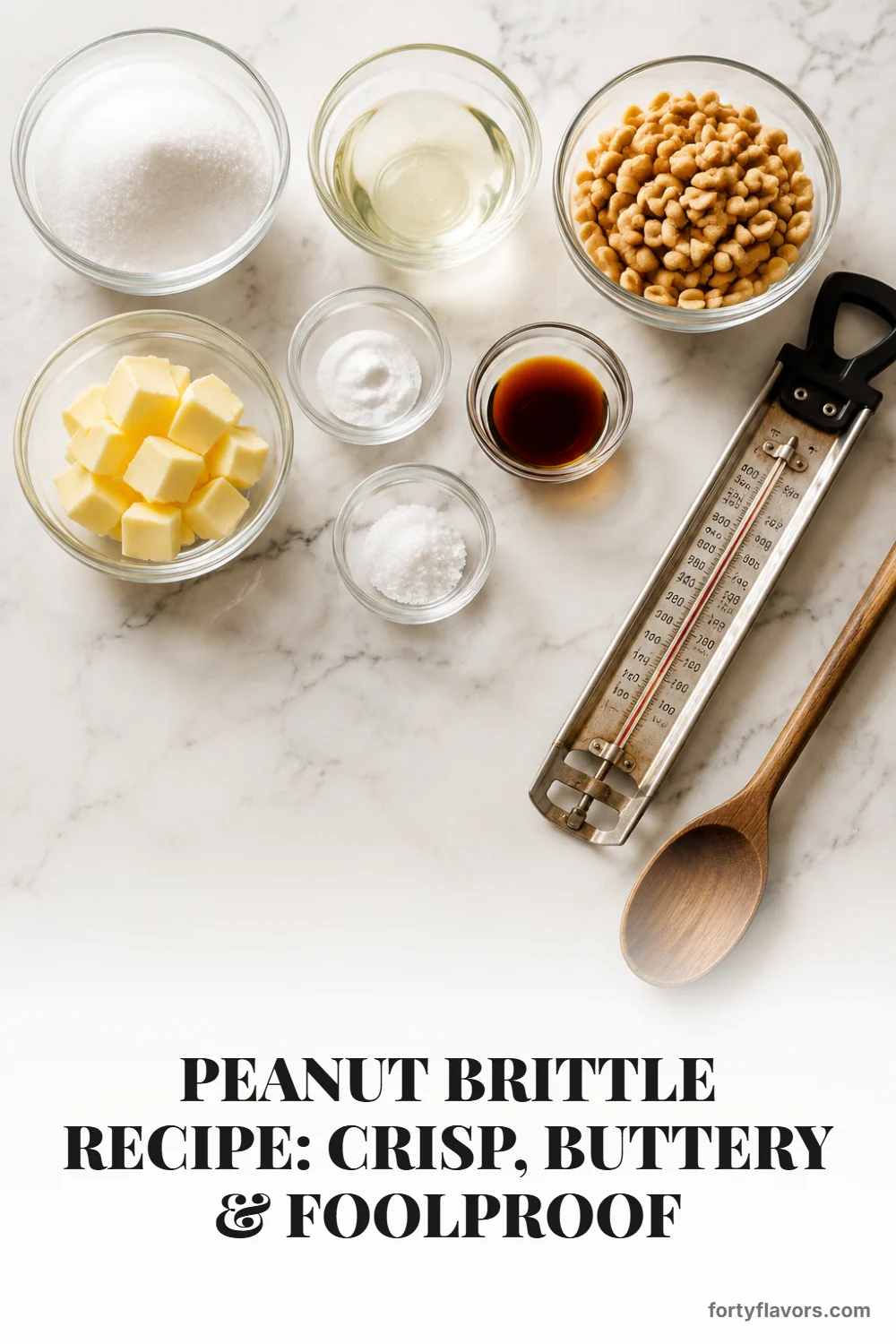 Peanut Brittle Recipe: Crisp, Buttery & Foolproof – Pinterest pin 2