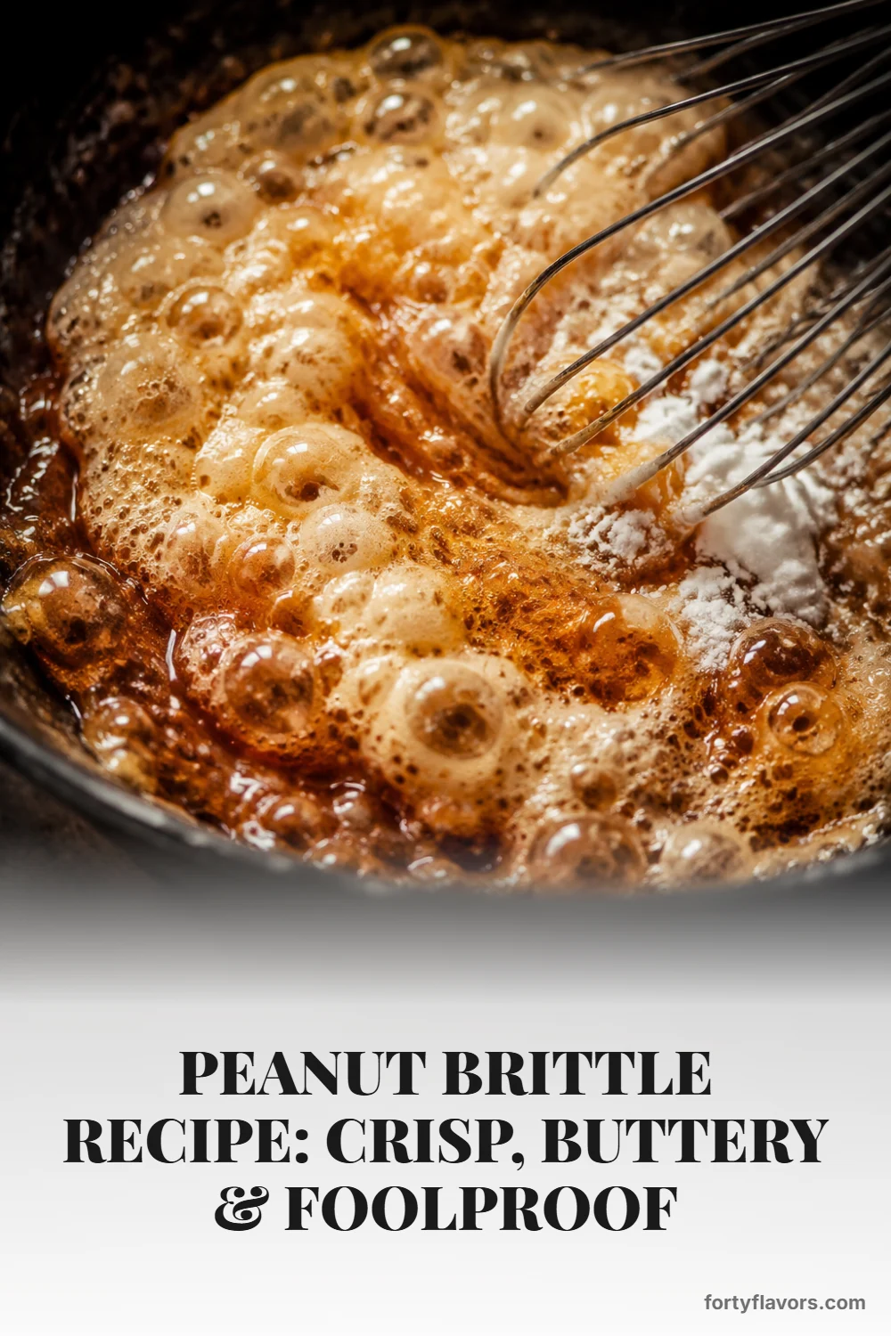 Peanut Brittle Recipe: Crisp, Buttery & Foolproof – Pinterest pin 4