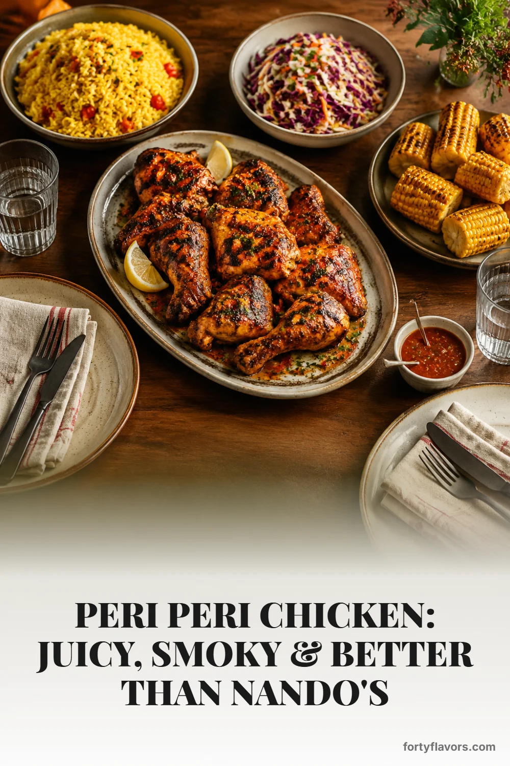 Peri Peri Chicken: Juicy, Smoky & Better Than Nando's – Pinterest pin 8