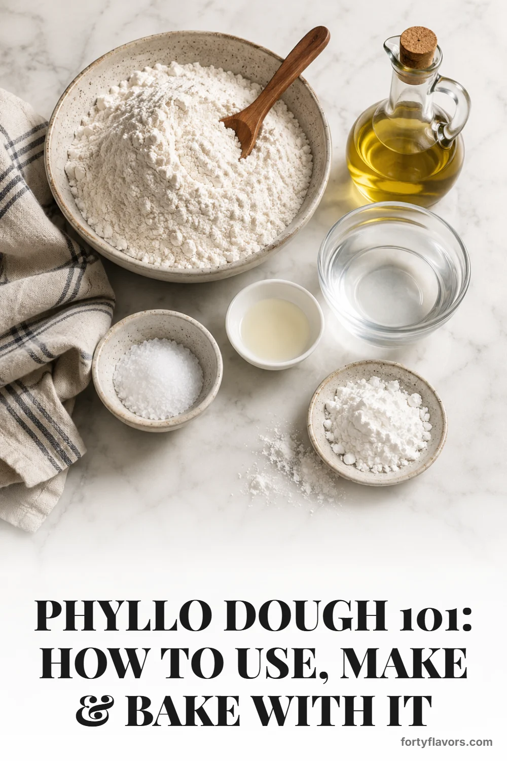 Phyllo Dough 101: How to Use, Make & Bake With It – Pinterest pin 2