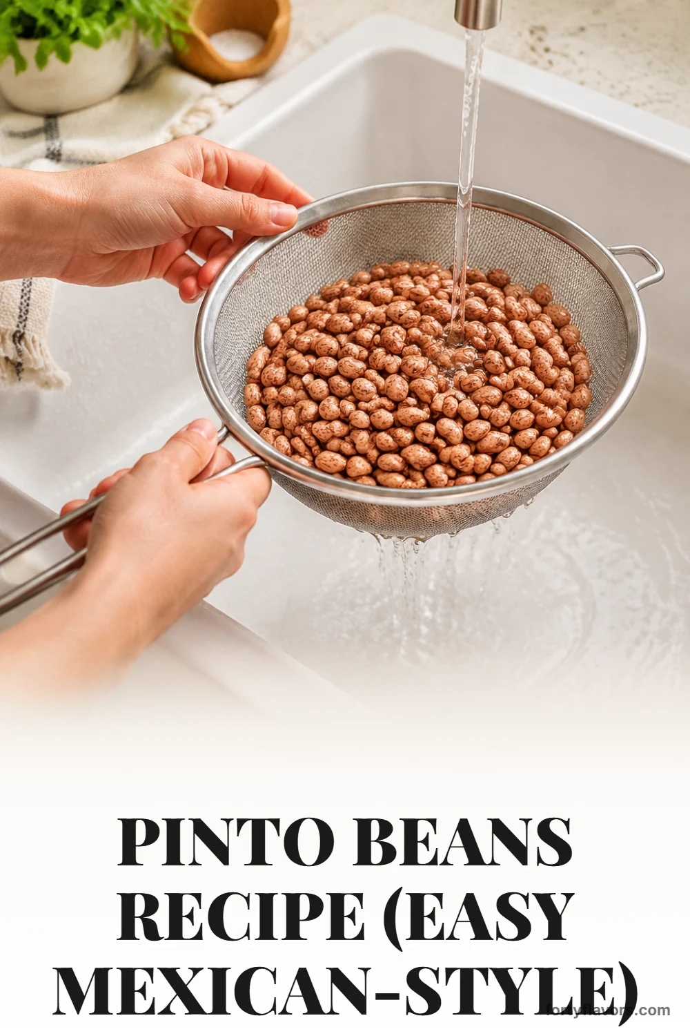 Pinto Beans Recipe (Easy Mexican-Style) – Pinterest pin 4