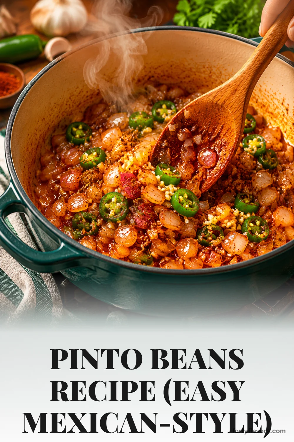 Pinto Beans Recipe (Easy Mexican-Style) – Pinterest pin 5
