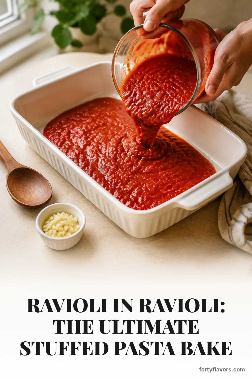 Ravioli in Ravioli: The Ultimate Stuffed Pasta Bake – Pinterest pin 3