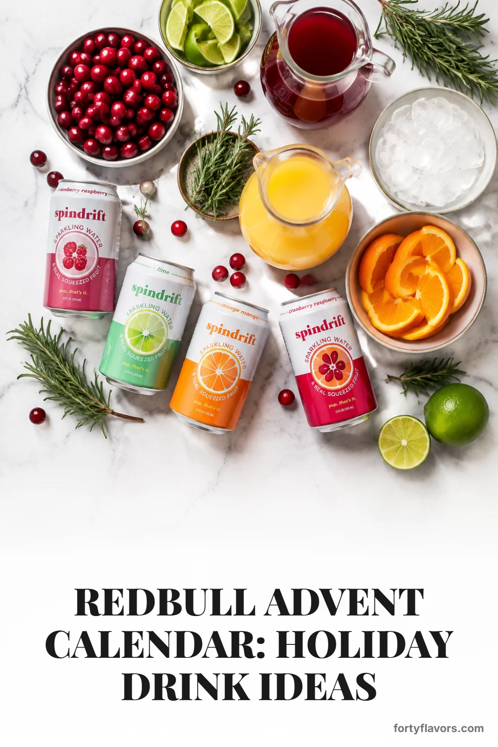 Redbull Advent Calendar: Holiday Drink Ideas – Pinterest pin 3
